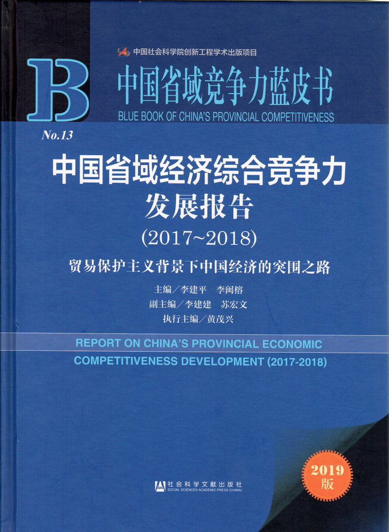 熟女插逼视频中国省域经济综合竞争力发展报告（2017-2018）